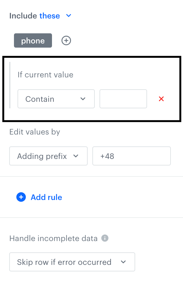 "Edit values" node — Synerise Documentation