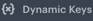 Dynamic key icon