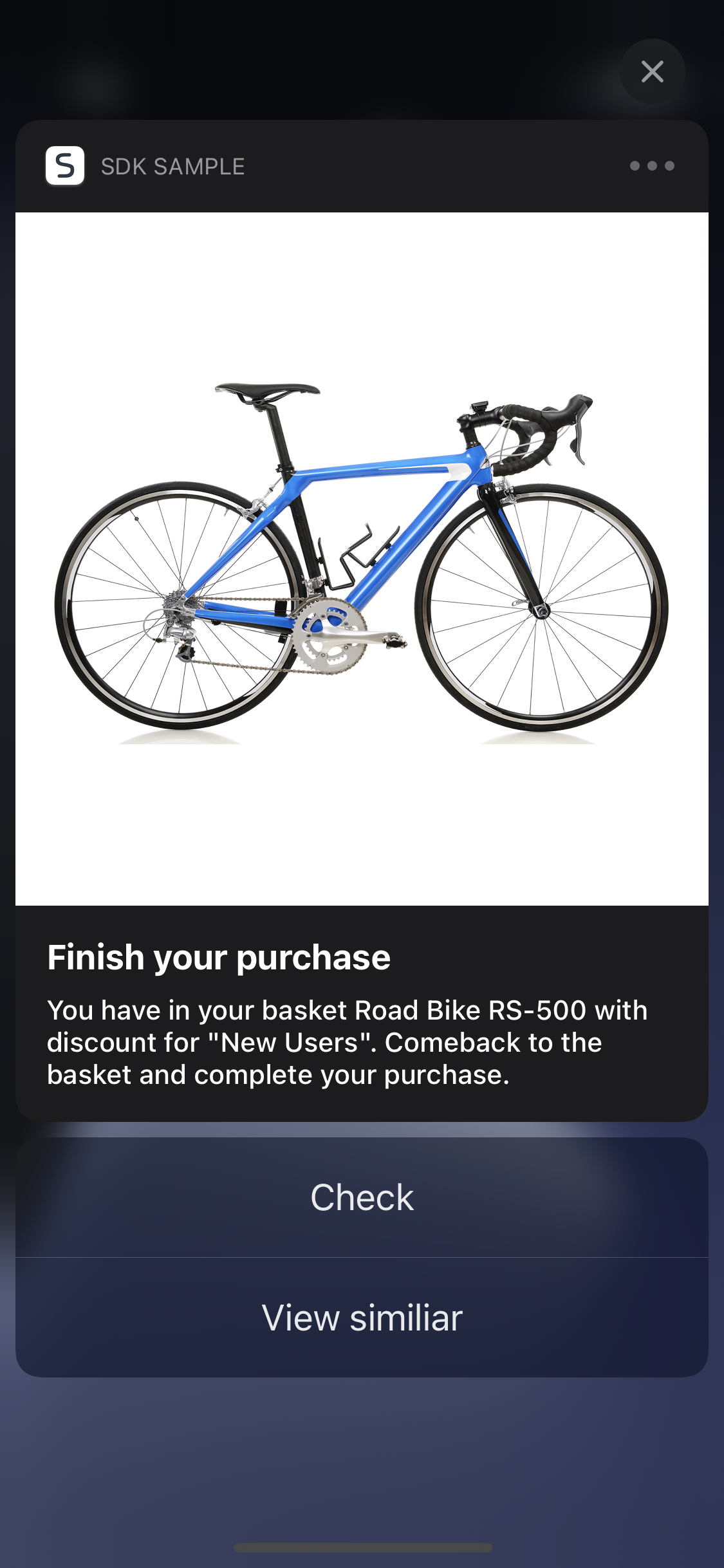 Simple Push campaign