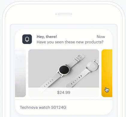 Example image carousel