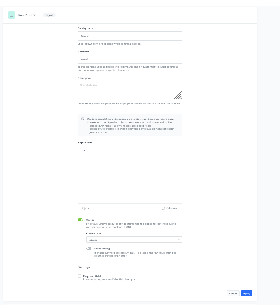 The view of the brickworks configuration