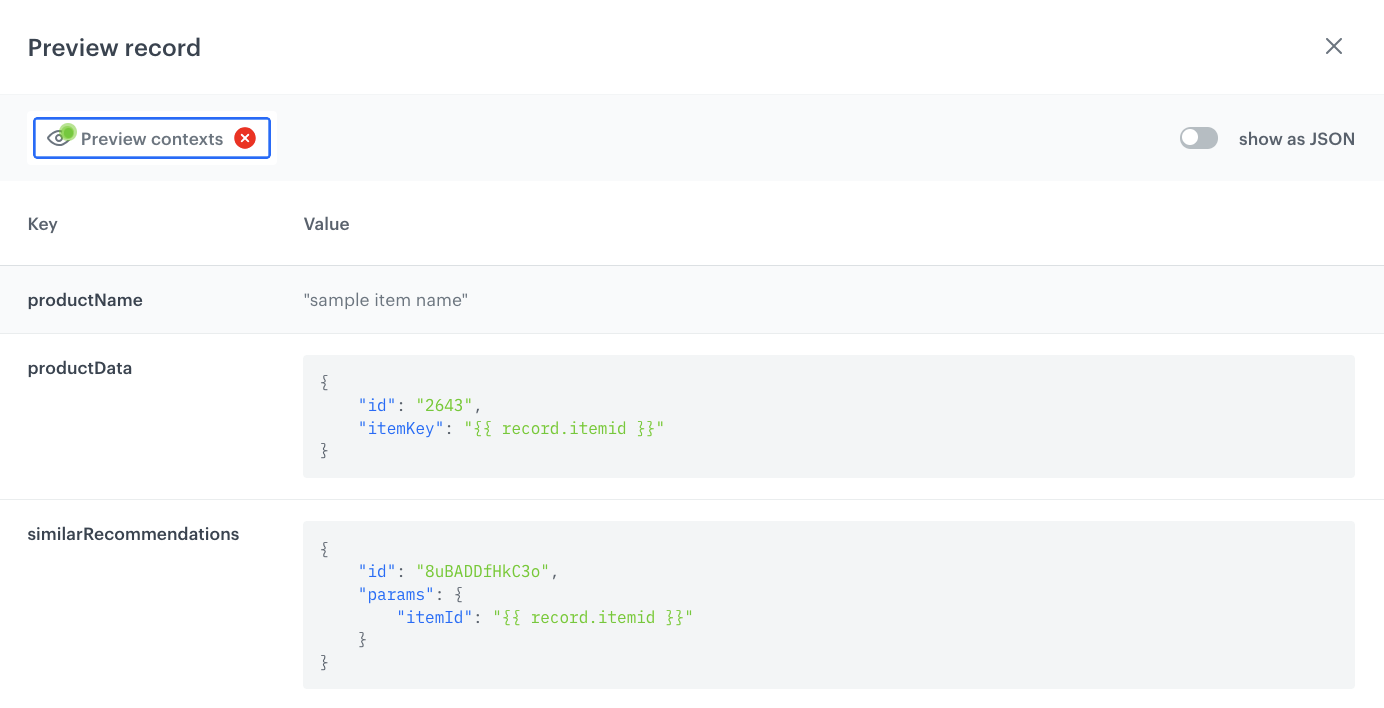 The view of the brickworks configuration