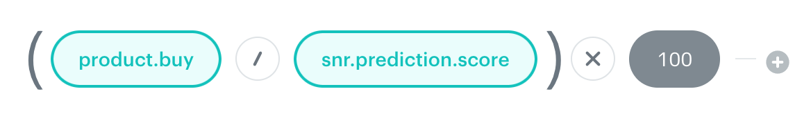 Completed metric formula