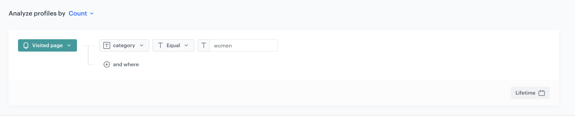 The construction of the first aggregate