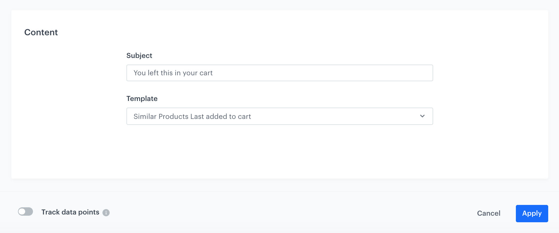 `Screenshot presenting AB test`