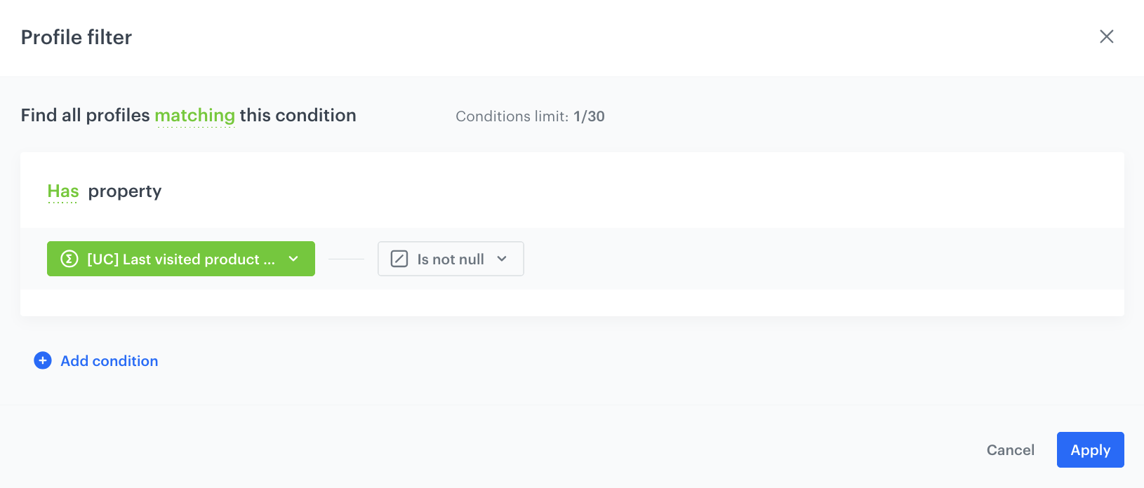 Configuration of the dc
