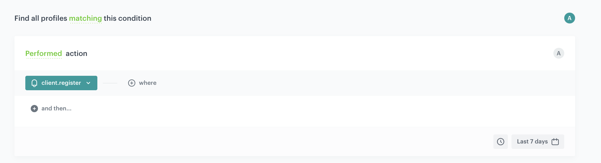 The final configuration of the segmentation