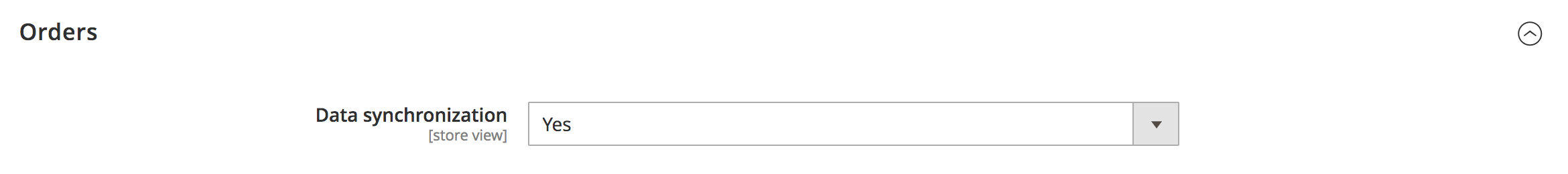 Magento Synerise plugin Orders synchronization section