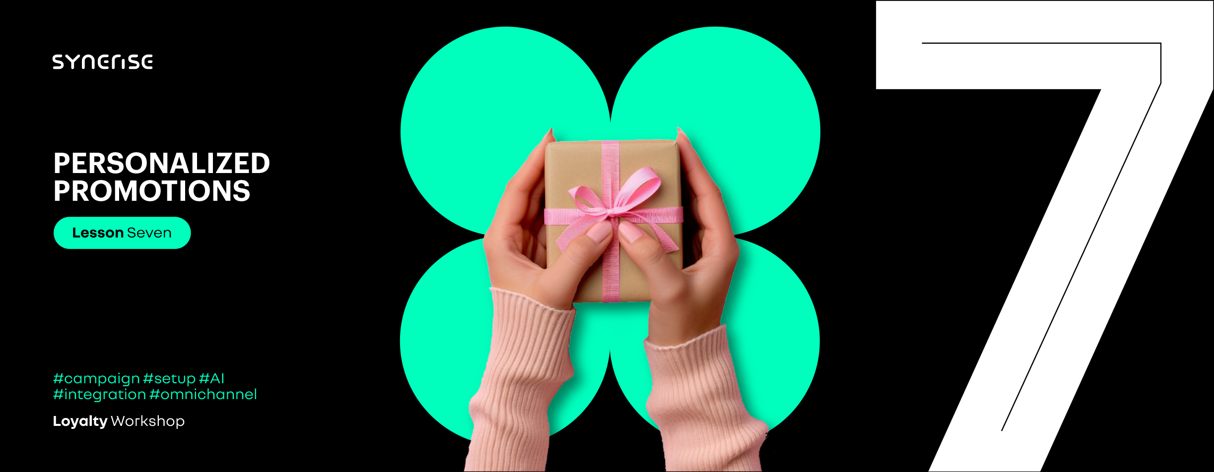 Cover illustration for loyalty program lesson 7 on personalized promotions