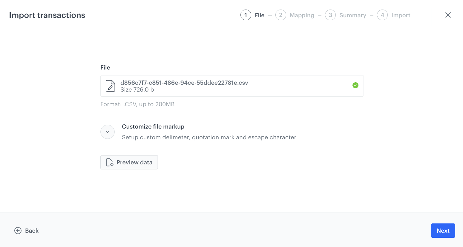 File download view