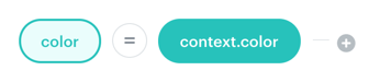 IQL Query filter in AI Hub comparing item color attribute
