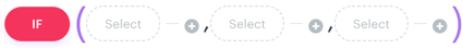 IF function syntax in AI Hub recommendation filters