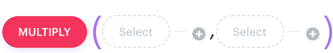 MULTIPLY function syntax in AI Hub recommendation filters