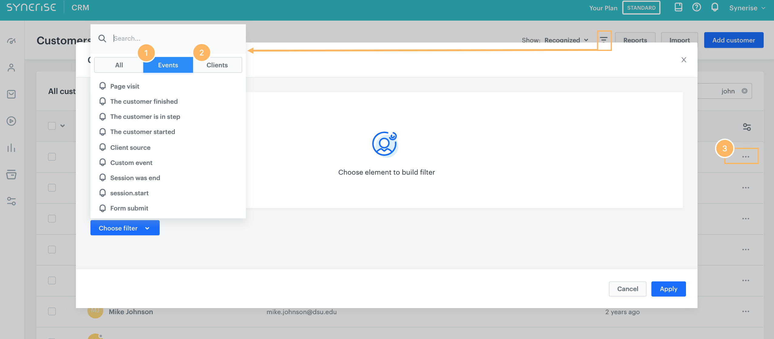 Questions about Behavioral Data Hub — Synerise Documentation