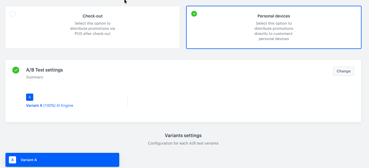 Configuring a personalized promotion