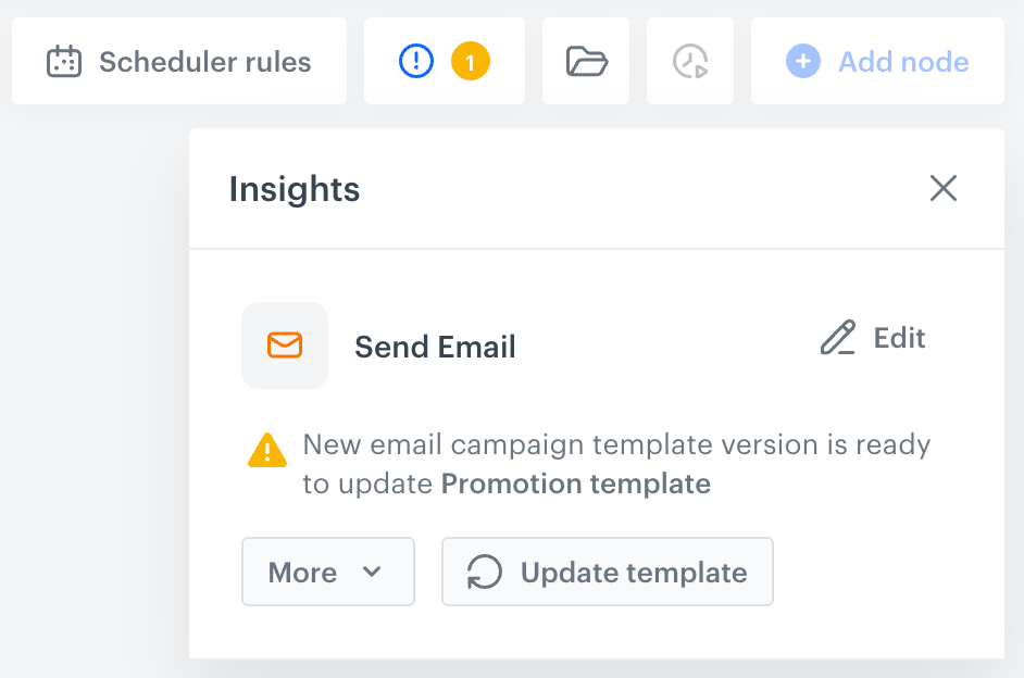 The Insights tab