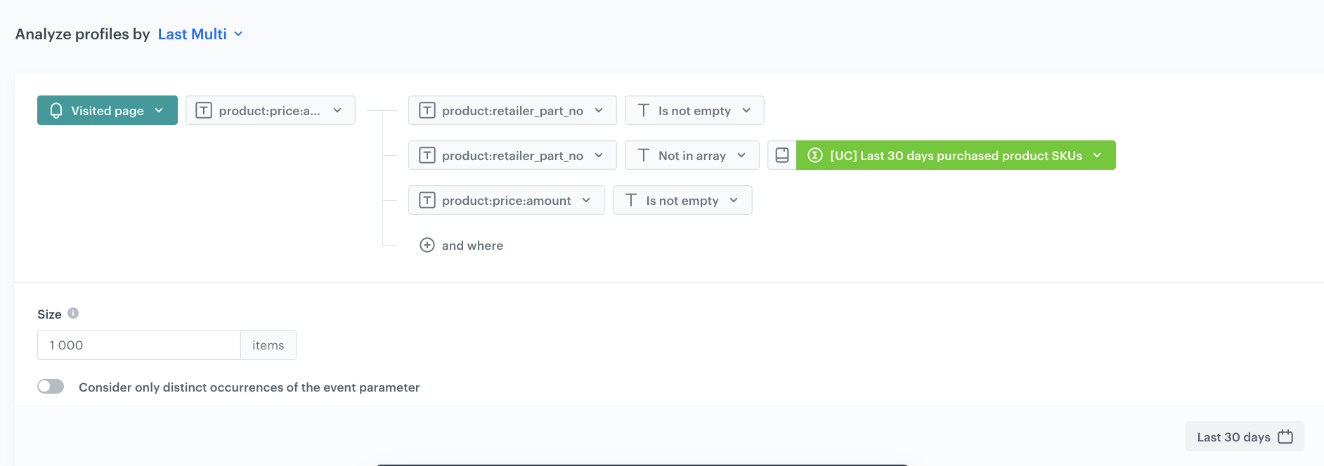 Configuration of the aggregate collecting desktop website viewed product prices