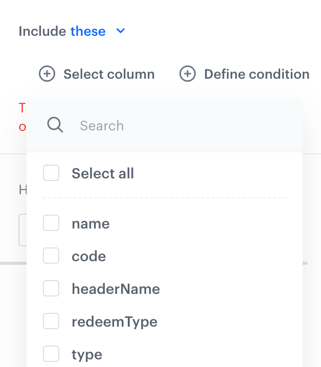"Merge columns" node — Synerise Documentation