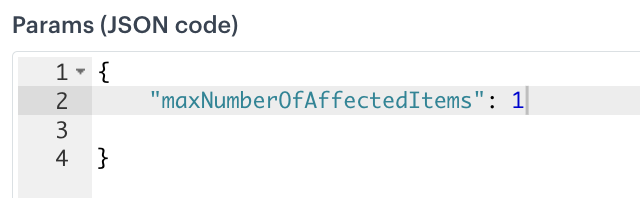 Number of items promotion applies to, code snippet in Synerise