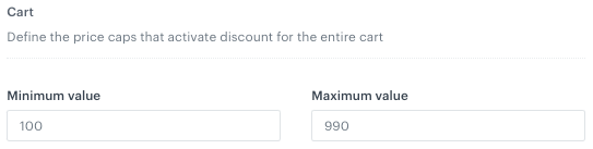 Cart value threshold in Synerise