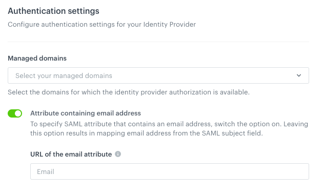 SAML-based SSO