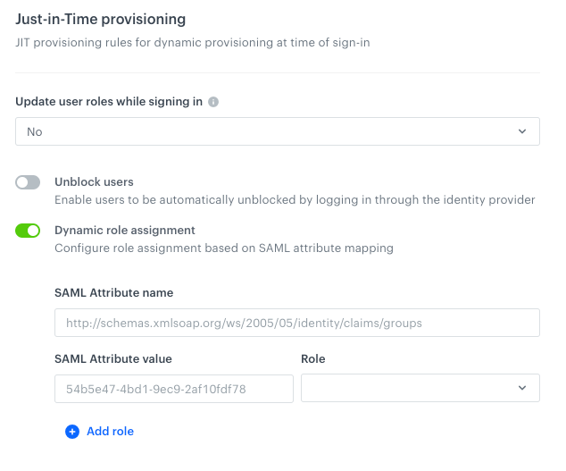 SAML-based SSO