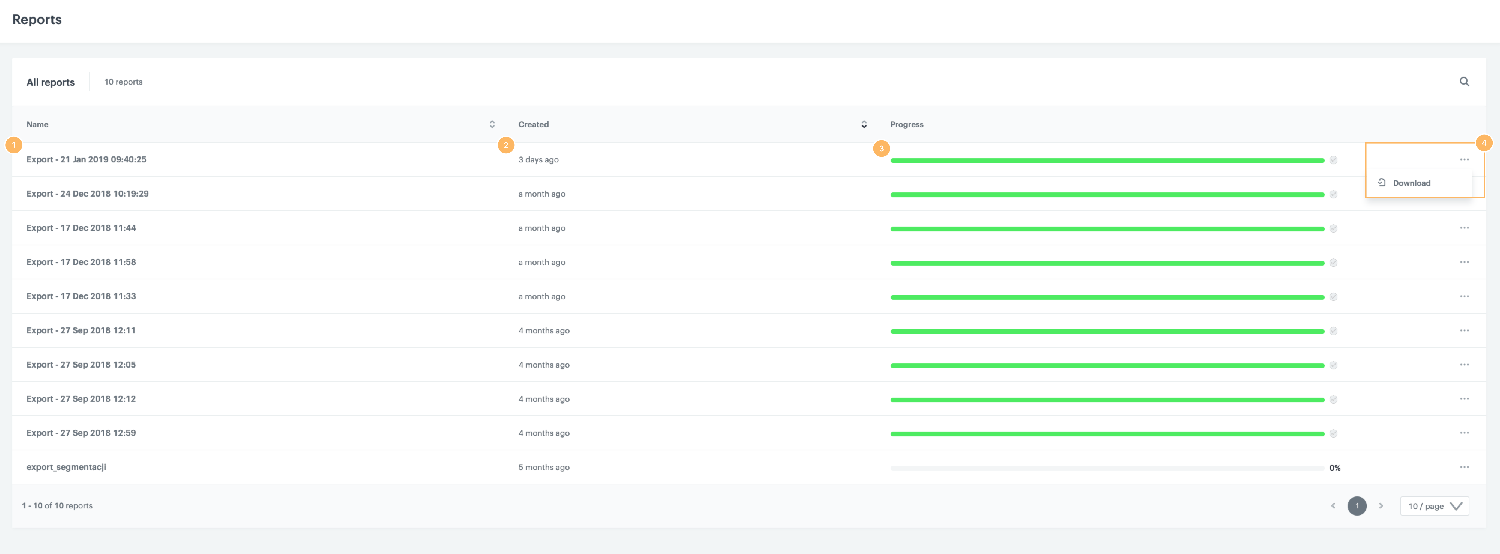 Screenshot presenting configuring integration module in Synerise